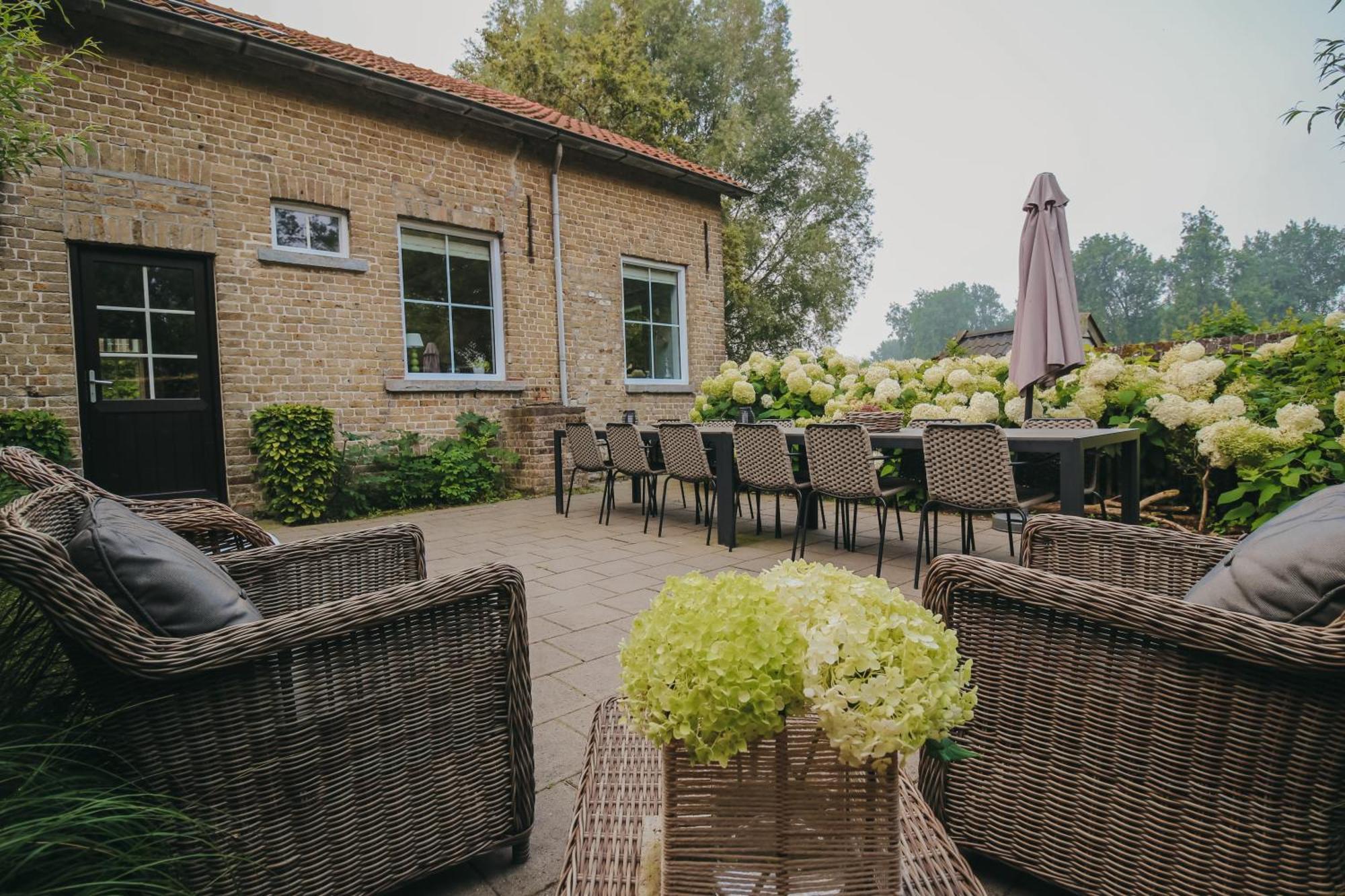 Authentieke Boerderij Woning Villa Retranchement Eksteriør bilde